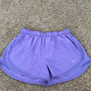Light Purple Nike dri-fit shorts
